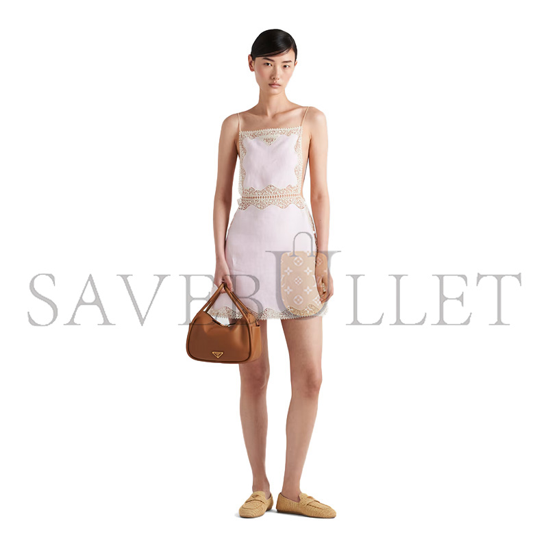 PRADA DARLING LEATHER HANDBAG 1BA451 (25*18*10.5cm) PRADA DARLING LEATHER HANDBAG 1BA451 (25*18*10.5cm)